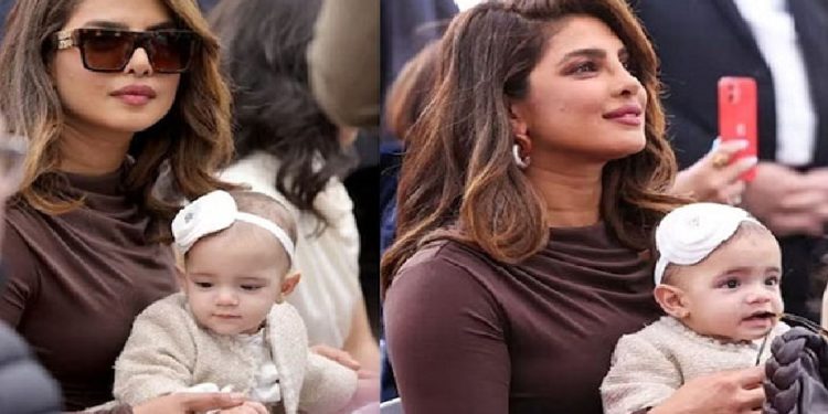 জল্পনা-কল্পনার অবসান ঘটিয়ে মেয়েকে জনসম্মুখে আনলেন প্রিয়াঙ্কা চোপড়া