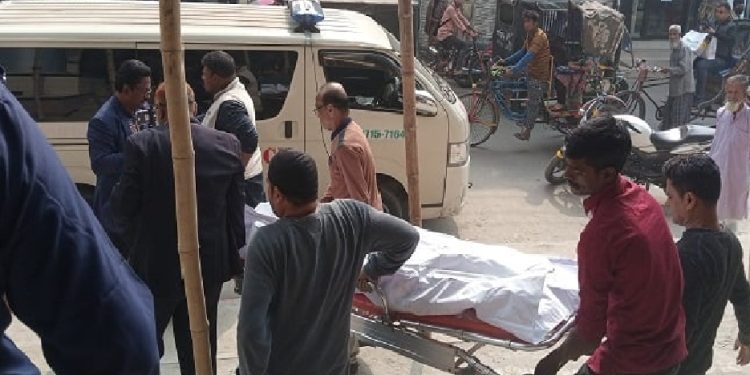 নির্মাণাধীন ভব‌ন থেকে পড়ে বগুড়ায় শ্রমি‌কের মৃত্যু