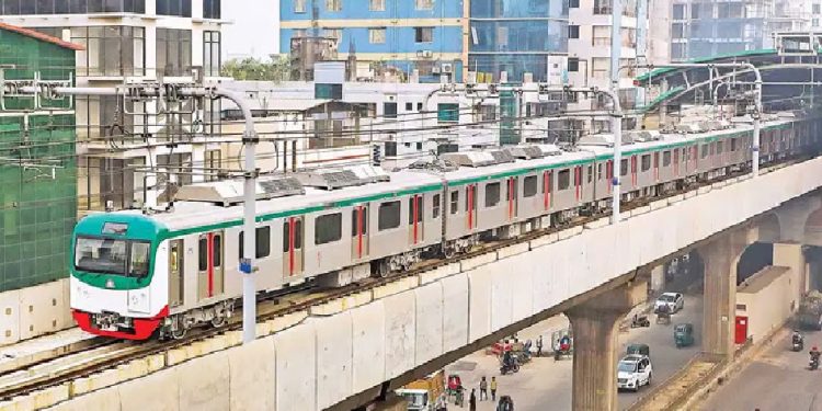 মেট্রোরেল থেকে ২৯ দিনে আয় ২ কোটি ৪৬ লাখ টাকা