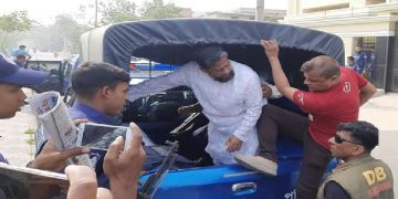 বাগেরহাটে বিএনপির পদযাত্রায় পুলিশের বাধা, আটক-২০