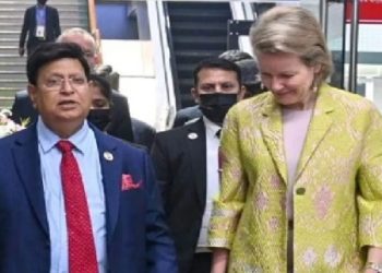তিন দিনের সফরে ঢাকায় পৌঁছেছেন বেলজিয়ামের রানি মাথিল্ডে ম্যারি ক্রিস্টিন