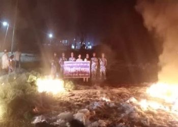 আড়াই কোটি টাকার অবৈধ জাল জব্দ