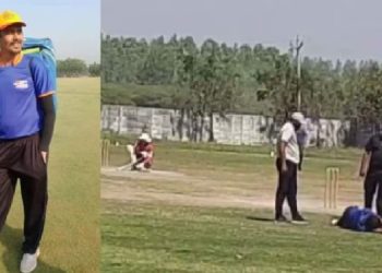 খেলার মাঠে ক্রিকেটারের মৃত্যু