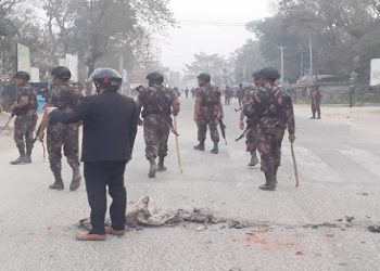 পঞ্চগড়ে পুলিশ-মুসল্লি সংঘর্ষে নিহত- ২