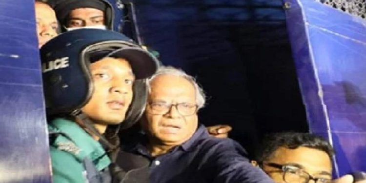 রিজভীকে প্রিজনভ্যানে দাঁড় করিয়ে আদালতে আনা-নেওয়ার অভিযোগ স্ত্রীর