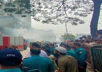 সায়েন্স ল্যাব এলাকায় ভবনে বিস্ফোরণ পরবর্তী আগুনের ঘটনায় দগ্ধ-৭