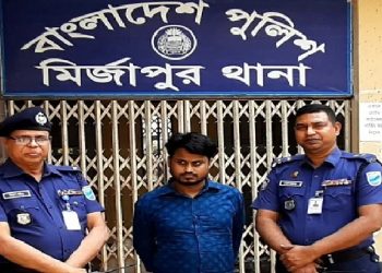 ৮ মামলার সাজাপ্রাপ্ত আসামি মির্জাপুরে রুবেল গ্রেপ্তার
