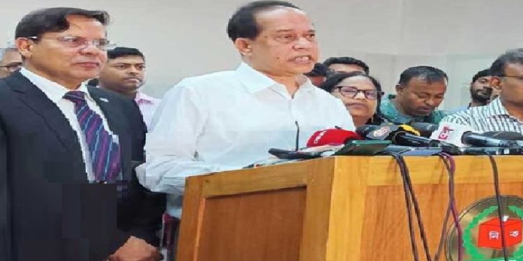 বিএনপিকে পাঠানো চিঠির সঙ্গে সরকারের কোনো সম্পর্ক নেই: সিইসি