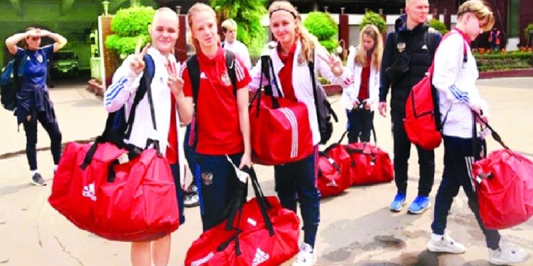 সাফ অনূর্ধ্ব-১৭ নারী চ্যাম্পিয়নশিপ শুরু কাল, ঢাকায় এসেছে রাশিয়ার নারী ফুটবল দল