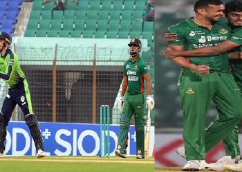 আয়ারল্যান্ডের বিপক্ষে তিন ম্যাচ সিরিজের প্রথমটিতে জয় পেয়েছে  বাংলাদেশ