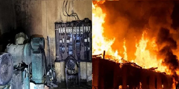 হবিগঞ্জে কয়েল মিলে আগুন, ২০ লাখ টাকার ক্ষয়ক্ষতি