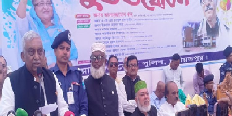 মানবতার সেবায় কাজ করছেন প্রধানমন্ত্রী শেখ হাসিনা: স্বরাষ্ট্রমন্ত্রী