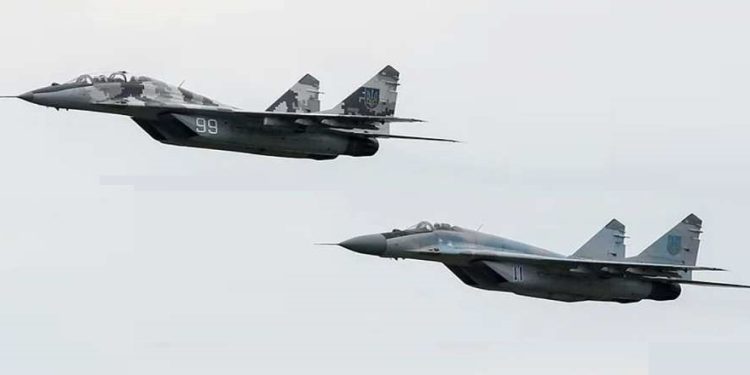 স্লোভাকিয়া চারটি মিগ-২৯ যুদ্ধবিমান ইউক্রেনের কাছে হস্তান্তর করেছে