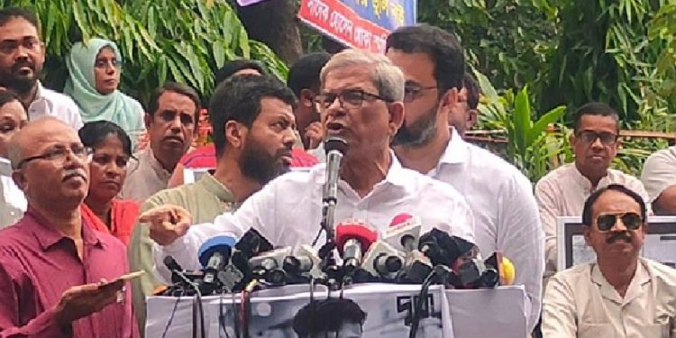 এই সরকারকে অবশ্যই ক্ষমতা থেকে বিদায় নিতে হবে: ফখরুল