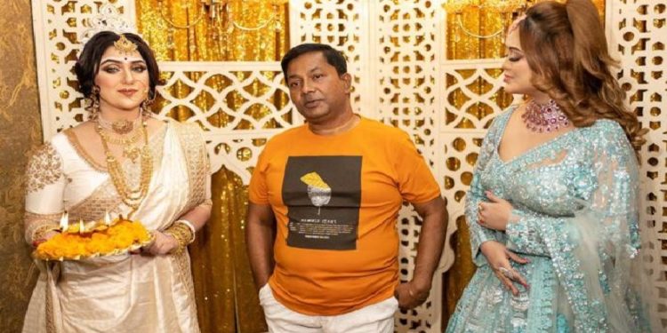 গৌতম সাহার কোরিওগ্রাফিতে অপু বিশ্বাস-বারিশা