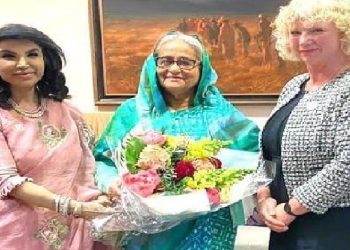 লন্ডনে পৌঁছেছেন প্রধানমন্ত্রী