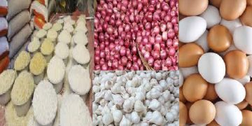 ডিমের সঙ্গে তাল মিলিয়ে আগুন লেগেছে চাল-পেঁয়াজ-রসুনের দামেও