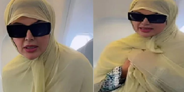 সৌদি আরব ওমরাহ করতে গেলেন অভিনেত্রী রাখি সাওয়ান্ত ফাতিমা