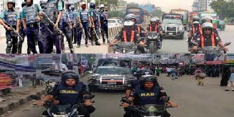 আজ ১৫ আগস্ট, নিরাপত্তার কঠোর বেষ্টনীতে রাজধানী