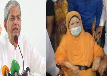 খালেদা জিয়ার স্বাস্থ্য নিয়ে উদ্বেগ প্রকাশ করেছেন মির্জা ফখরুল