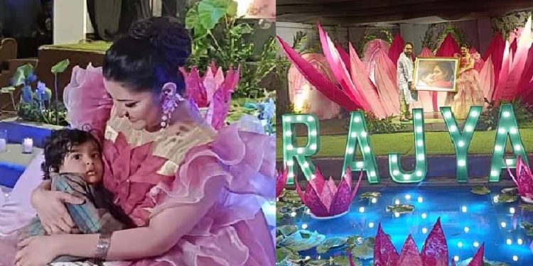 ছেলের জন্মদিনে প্রায় ১৫ লাখ টাকা খরচ করেছেন অভিনেত্রী পরীমণি