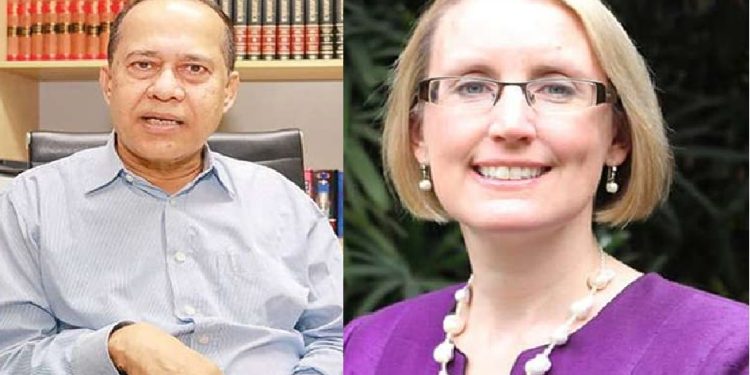 সিইসি কাজী হাবিবুল আউয়ালের সঙ্গে বৈঠকে বসেছেন ব্রিটিশ হাইকমিশনার সারাহ কুক