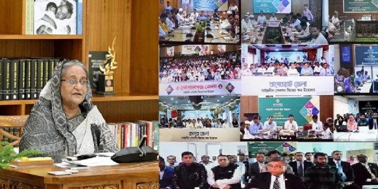 দেশে সর্বজনীন পেনশন ব্যবস্থা উদ্বোধন করলেন প্রধানমন্ত্রী শেখ হাসিনা