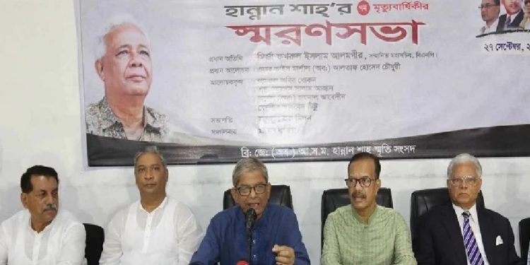 যুক্তরাষ্ট্র যে ভিসা নীতি দিয়েছে তা দেশের জন্য লজ্জার: ফখরুল