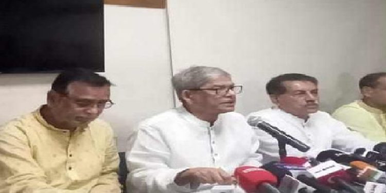 আগামী ১৮ সেপ্টেম্বর নতুন কর্মসূচি ঘোষণা করবে বিএনপি