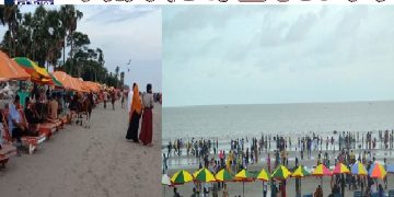 কুয়াকাটায় পর্যটন দিবসকে ঘিরে উৎসব-সমুদ্র সৈকতে আগাম পর্যটক