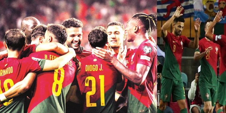 রোনাল্ডোকে ছাড়াই লুক্সেমবার্গকে ৯-০ গোলে উড়িয়ে দিল পর্তুগাল