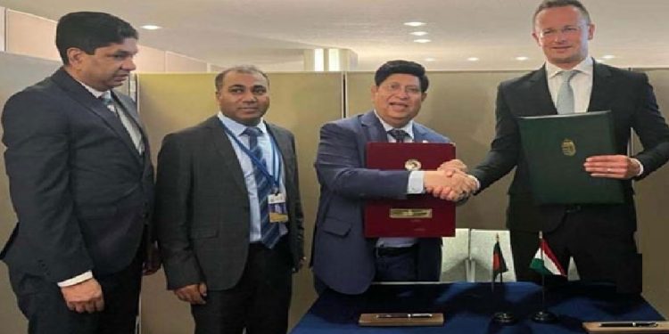 হাঙ্গেরির সঙ্গে তিনটি সমঝোতা ও চুক্তি স্বাক্ষর করেছে বাংলাদেশ