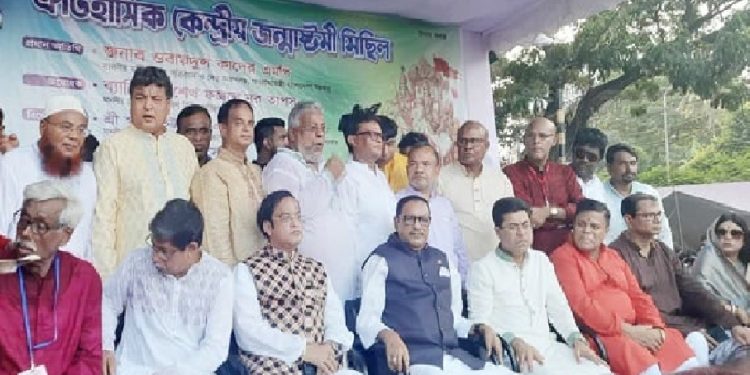 ড. ইউনূসকে নিয়ে ওয়ান ইলেভেনের সেই অশুভ খেলায় মেতে উঠতে চায় বিএনপি: কাদের