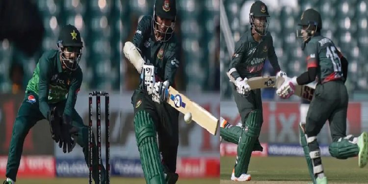 পাকিস্তানি বোলিং তোপে ১৯৩ রানে অলআউট বাংলাদেশ