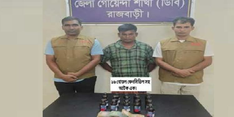 ফেনসিডিলসহ সাবেক ইউপি সদস্য গ্রেপ্তার