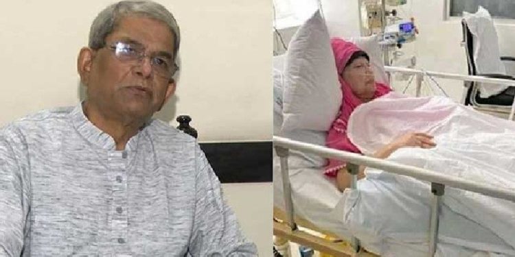 এভার কেয়ার হাসপাতালে খালেদা জিয়াকে দেখতে গেলেন মির্জা ফখরুল