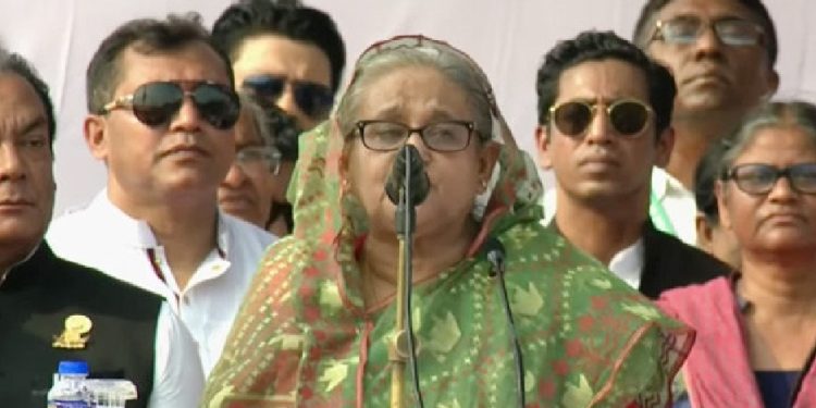 শেখ মুজিবের মেয়ে দুর্নীতি করে না: প্রধানমন্ত্রী শেখ হাসিনা