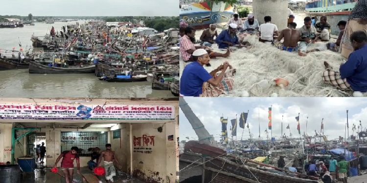 আজ থেকে আগামী ২২ দিনের জন্য সাগর ও নদীতে মাছ ধরার উপর নিষেধাজ্ঞা