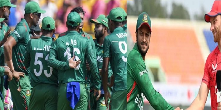 ইংল্যান্ডের বিপক্ষে টস জিতে ফিল্ডিংয়ে বাংলাদেশ