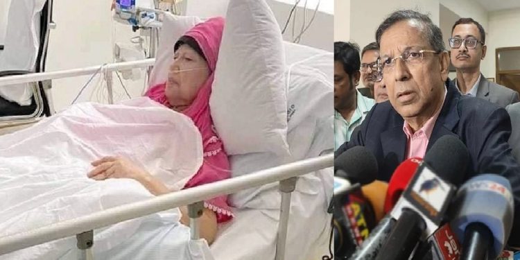 আজই খালেদা জিয়াকে চিকিৎসার জন্য বিদেশে পাঠানোর বিষয়ে মতামত: আইনমন্ত্রী