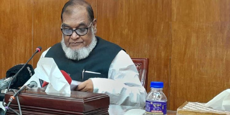 সরকারি চাকরিজীবীদের সন্দেহ হলে যেকোনো সময় মাদক পরীক্ষা করা হবে: মোজাম্মেল হক