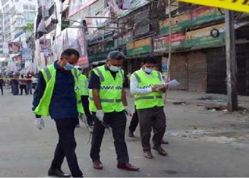 ‘ক্রাইম সিন’ ঘোষণার দ্বিতীয় দিনেও অবরুদ্ধ নয়াপল্টনে বিএনপির কেন্দ্রীয় কার্যালয়