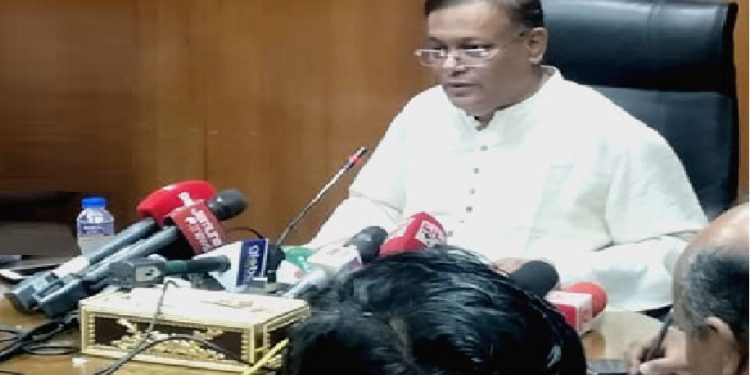 আমরা বিএনপির সাথে প্রতিদ্বন্দ্বীতাপূ্র্ণ একটি নির্বাচন চাই: তথ্যমন্ত্রী