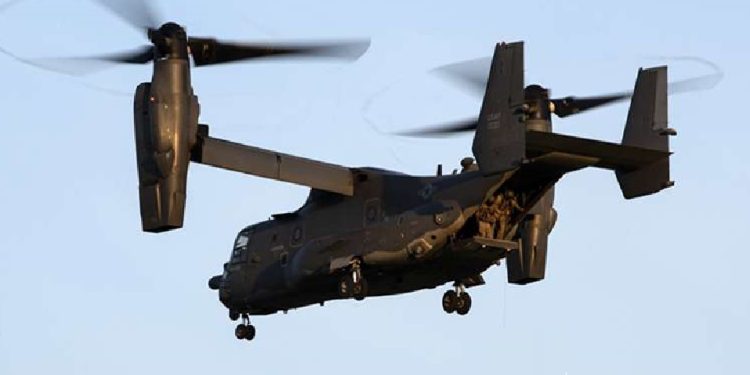 ৮ আরোহী নিয়ে মার্কিন সামরিক বিমান বিধ্বস্ত