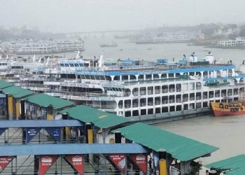 ঘূর্ণিঝড় ’মিধিলি’ সারাদেশে নৌযান চলাচল বন্ধ
