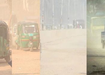 বায়ুদূষণে ঢাকার অবস্থান দ্বিতীয়