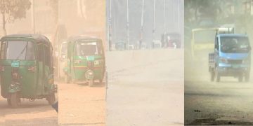 বায়ুদূষণে ঢাকার অবস্থান দ্বিতীয়