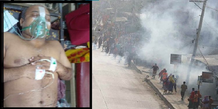 পুলিশের গুলিতে গাজীপুরে আহত শ্রমিকের মৃত্যু