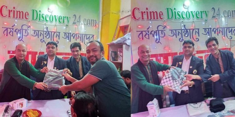 বিজয়ের দিনে কদমতলী প্রেসক্লাবের বিজয় উৎসব