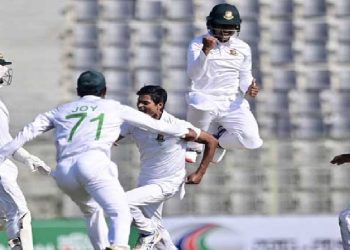 নিউজিল্যান্ডের বিপক্ষে ঐতিহাসিক টেস্ট জয় টাইগারদের